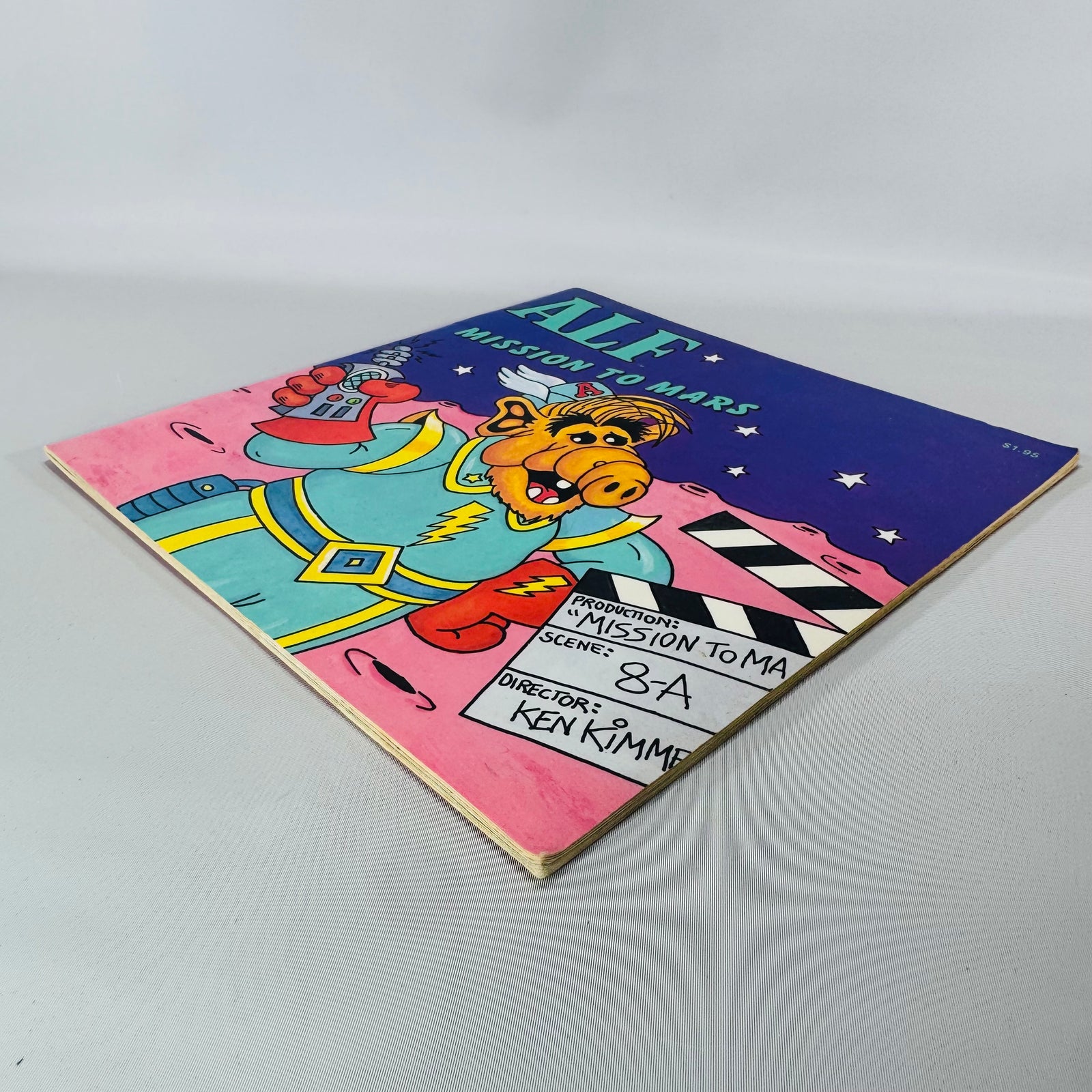 Vintage ALF Mission to Mars (1987) — Robert Loren Fleming | Ken Kimmelman Illustrated, TV Tie-In Children’s Sci-Fi Humor Picture Book