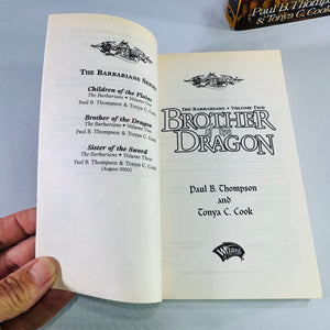 Dragonlance Barbarians Books Bundle Vol 1 & 2 Children of the Plains Brother of the Dragon WOTC Paperbacks