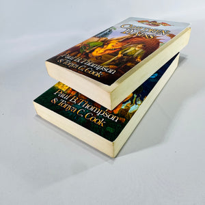 Dragonlance Barbarians Books Bundle Vol 1 & 2 Children of the Plains Brother of the Dragon WOTC Paperbacks