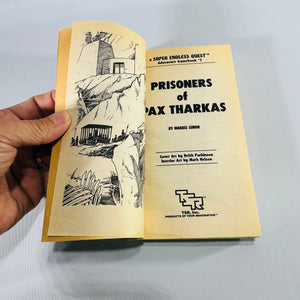 Super Endless Quest Prisoners of Pax Tharkas Adventure Gamebook #1 TSR 1985 Dragonlance Paperback
