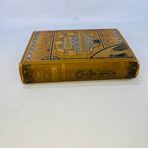 Gems of Deportment and Hints of Etiquette a Manual of Instructions for the Home by Mrs. M.L. Rayne 1860 Tyler & Co.Antique Gold Gilt Pages Book