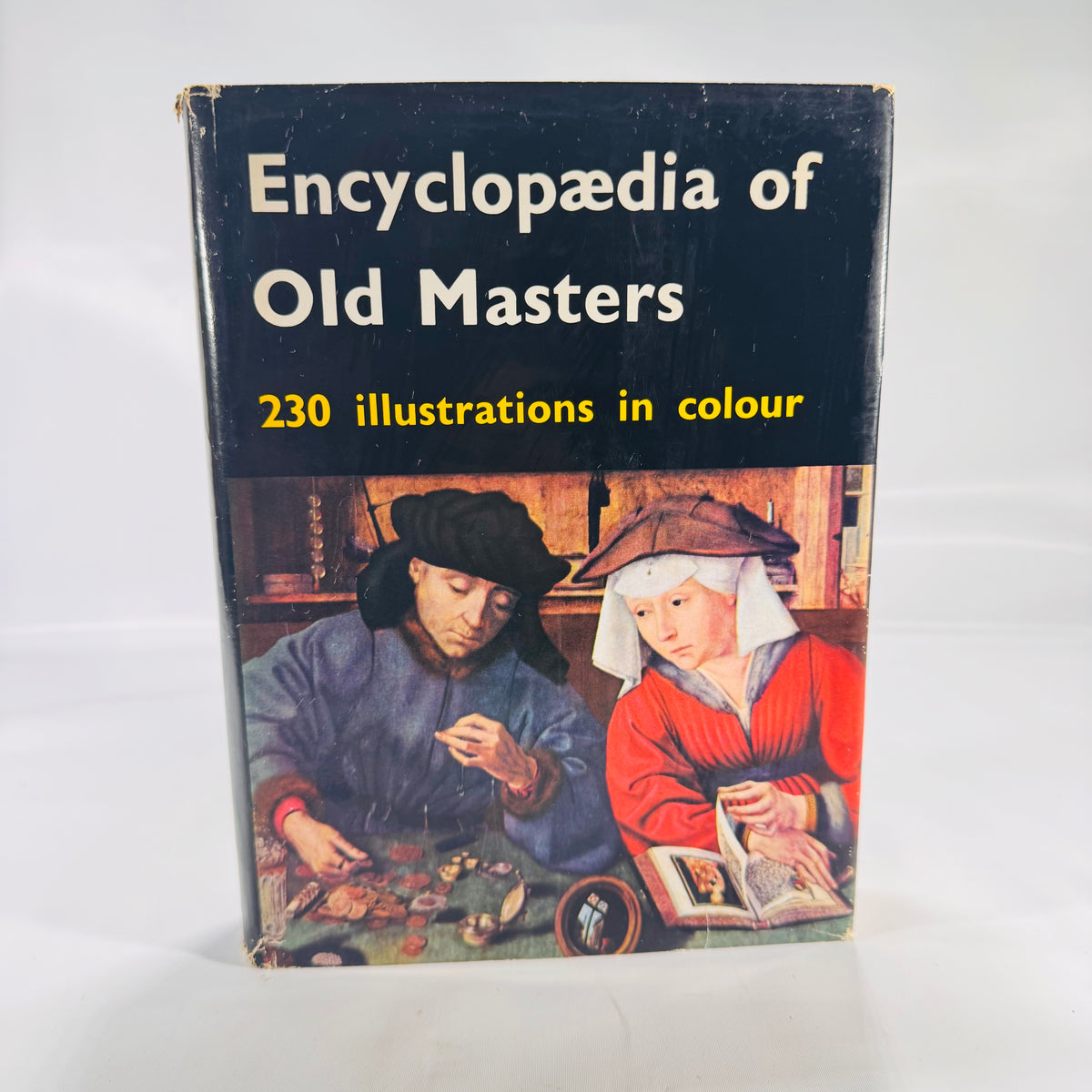 Encyclopaedia of Old Masters by Joachim Fernau (1958) – Vintage Art History Hardcover with Dust Jacket &amp; 230 Color Illustrations