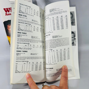 1983 Official NASCAR Record Book & Press Guide Set (2 Volumes) — Winston Cup + Winston Racing Series | Driver Bios, Stats, Schedules, NASCAR Motorsport Reference