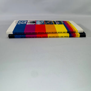 1983 Official NASCAR Record Book & Press Guide Set (2 Volumes) — Winston Cup + Winston Racing Series | Driver Bios, Stats, Schedules, NASCAR Motorsport Reference