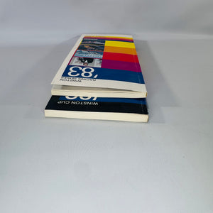 1983 Official NASCAR Record Book & Press Guide Set (2 Volumes) — Winston Cup + Winston Racing Series | Driver Bios, Stats, Schedules, NASCAR Motorsport Reference