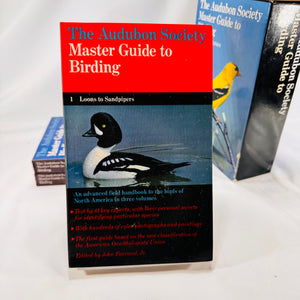 The Audubon Society Master Guide to Birding John Farrand 1985 Box Set Three Volumes Loons to Sandpipers Gulls to Dippers Old-World Warblers-Sparrows