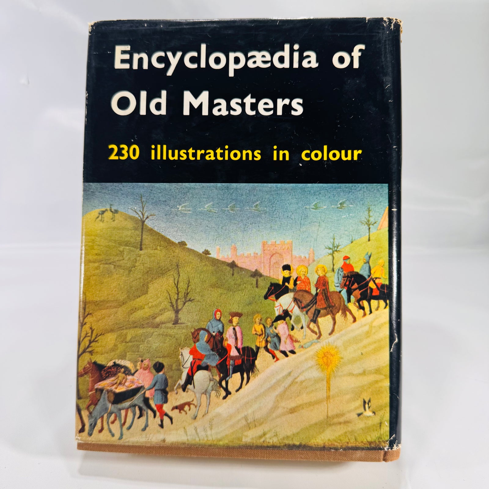 Encyclopaedia of Old Masters by Joachim Fernau (1958) – Vintage Art History Hardcover with Dust Jacket & 230 Color Illustrations