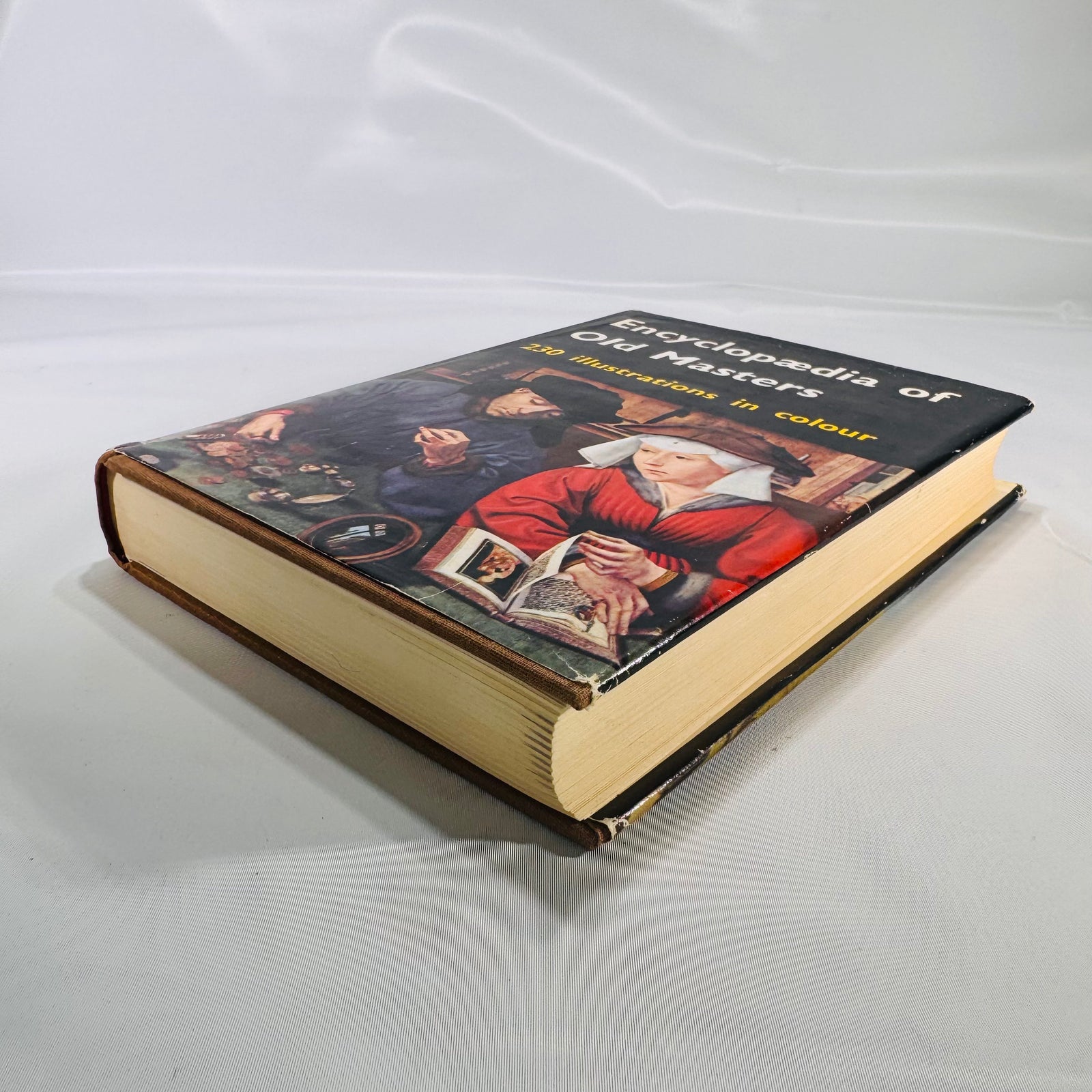 Encyclopaedia of Old Masters by Joachim Fernau (1958) – Vintage Art History Hardcover with Dust Jacket & 230 Color Illustrations