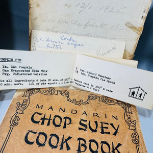 Vintage Cookbooks Bundle — Community + Brand Recipe Books (1925–1976) — Lutheran Club 1925 + Mandarin Chop Suey 1928 + Rumford 1939 | Ephemera Lot, Vintage Cookbooks