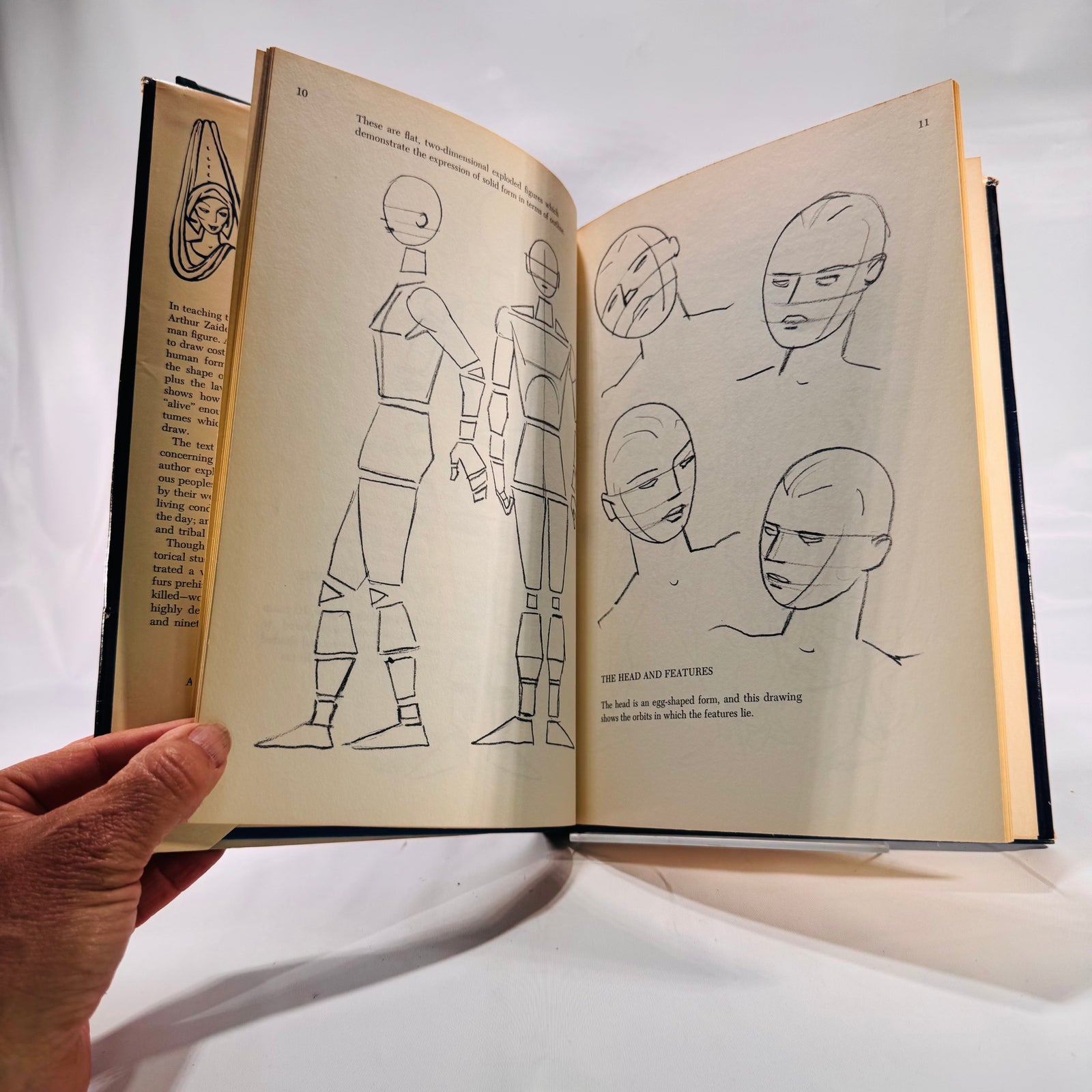 How to Draw Period Costumes by Arthur Zaidenberg – Vintage Art Instruction Book, 1966 Hardcover