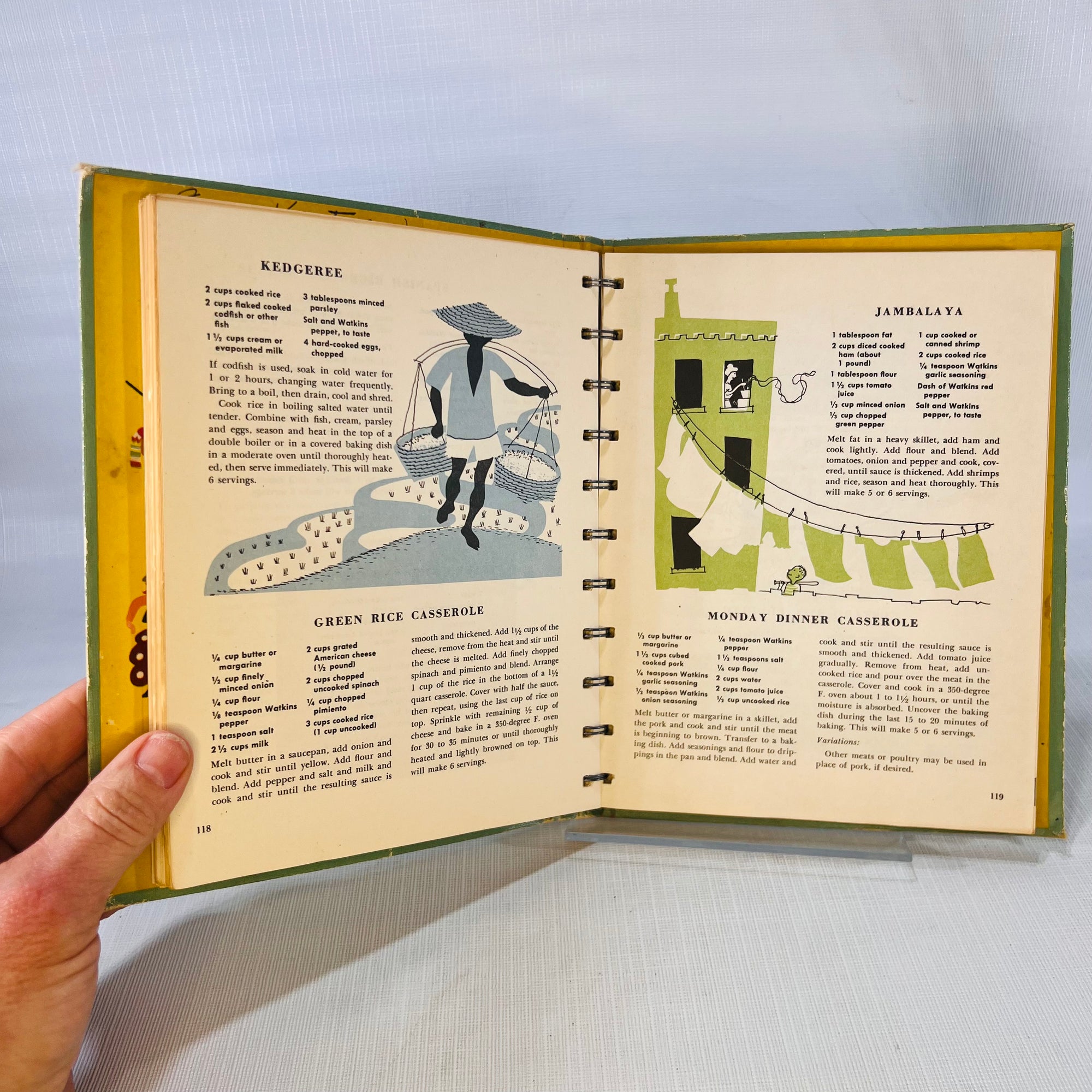 Watkins Hearthside Cookbook by the J.R. Watkins Company 1952
