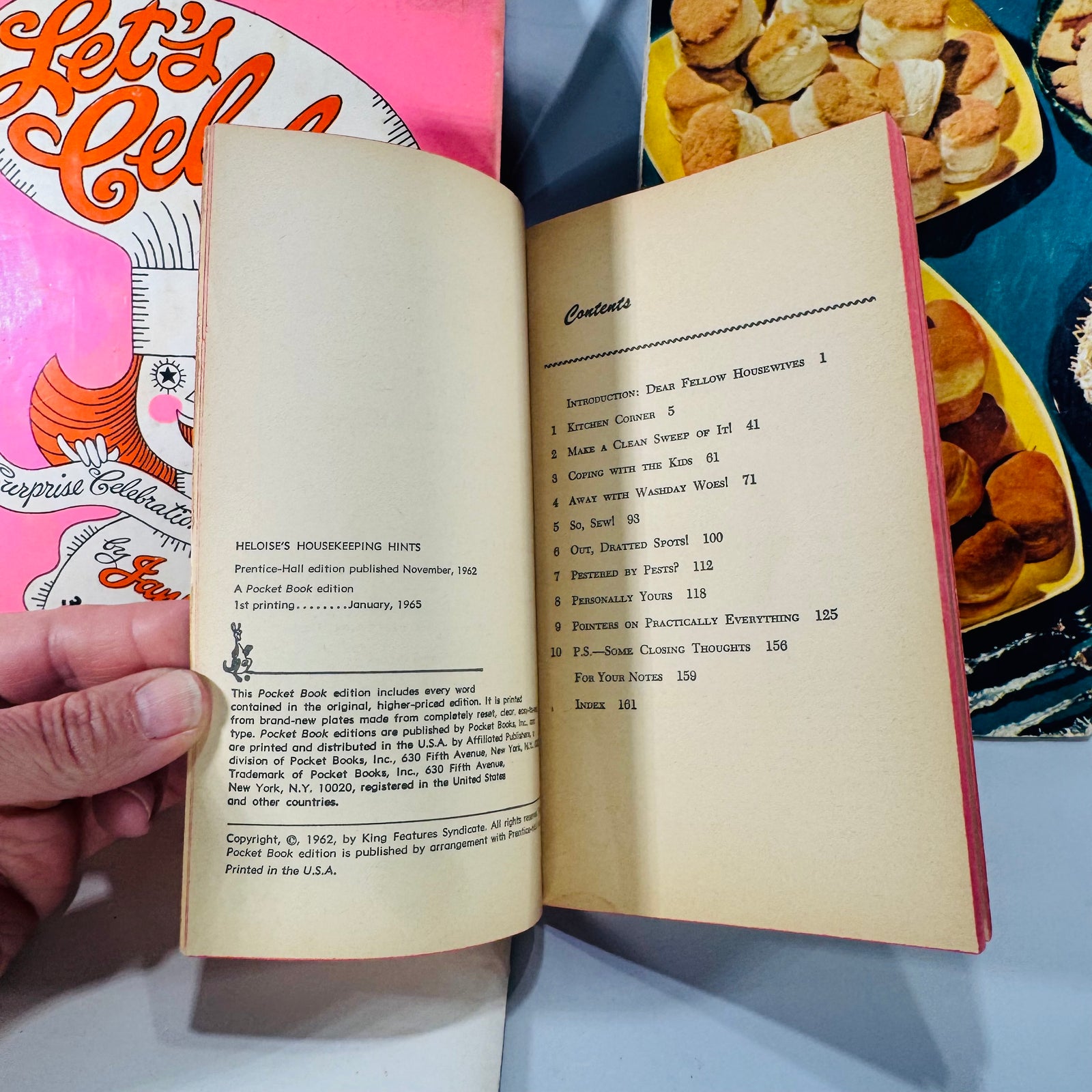 Vintage Cookbook Bundle (4 Books) — Heloise, Pillsbury, Prevention, Jani Gardner (1960s–1980) | Baking + Homemaking, Vintage Cookbooks