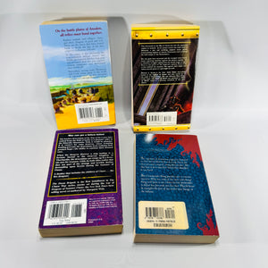 Dragonlance Paperback Book Bundle of 4 Doom Brigade Draconian Measures Empire of Blood Sister of the Sword