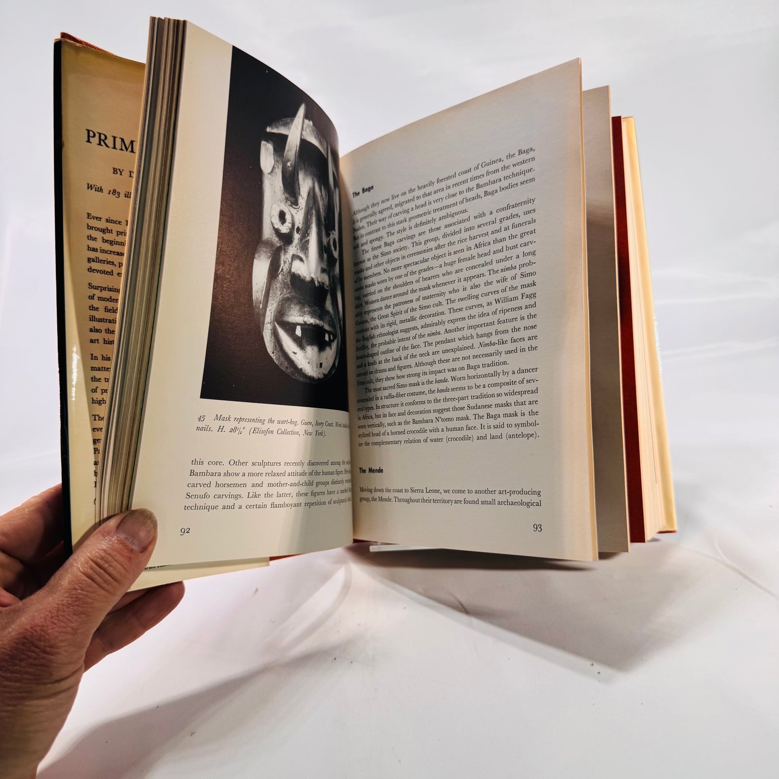 Primitive Art 1962 Douglas Fraser Hardcover Dust Jacket Vintage 183 Plates 59 Color Ethnographic Art Book