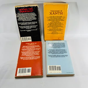 Piers Anthony Xanth Paperback Bundle of 4 A Spell for Chameleon Source of Magic Castle Roogna Night Mare