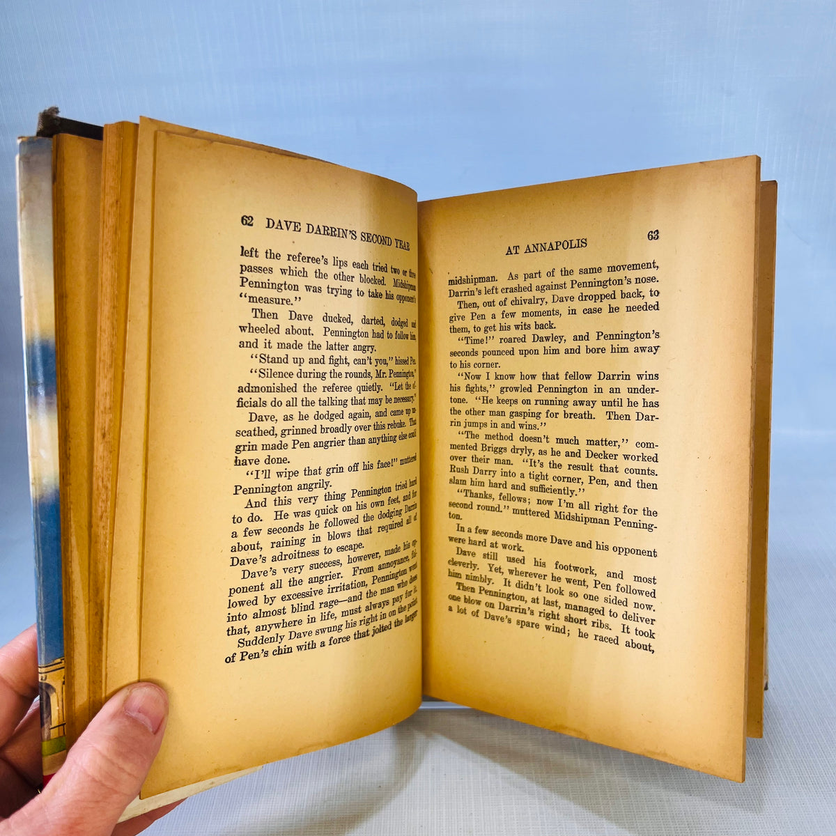 Dave Darrin's First (1910) & Second (1911) Year at Annapolis by H. Irving Hancock The Saalfield Publishing Company