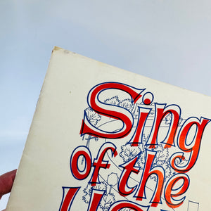 1964 Chevrolet Songbook Sing of the U.S.A. Vintage General Motors Advertising Americana Music Booklet