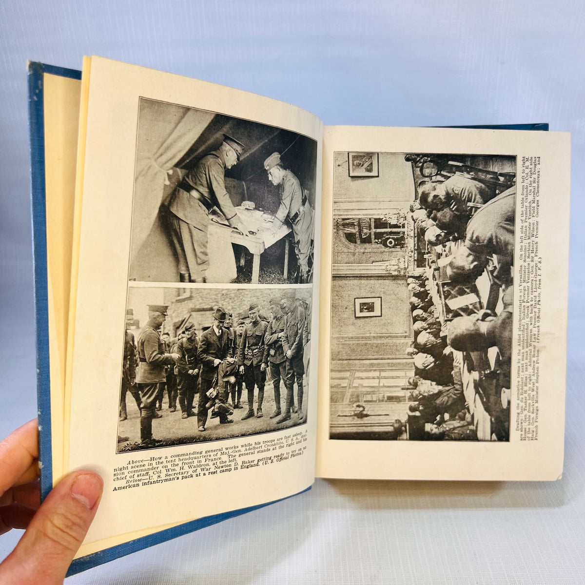America's Way for Humanity Victory Edition Original 1919 EditionPictorial History of the World War for Liberty by Russell H. Russell 1919