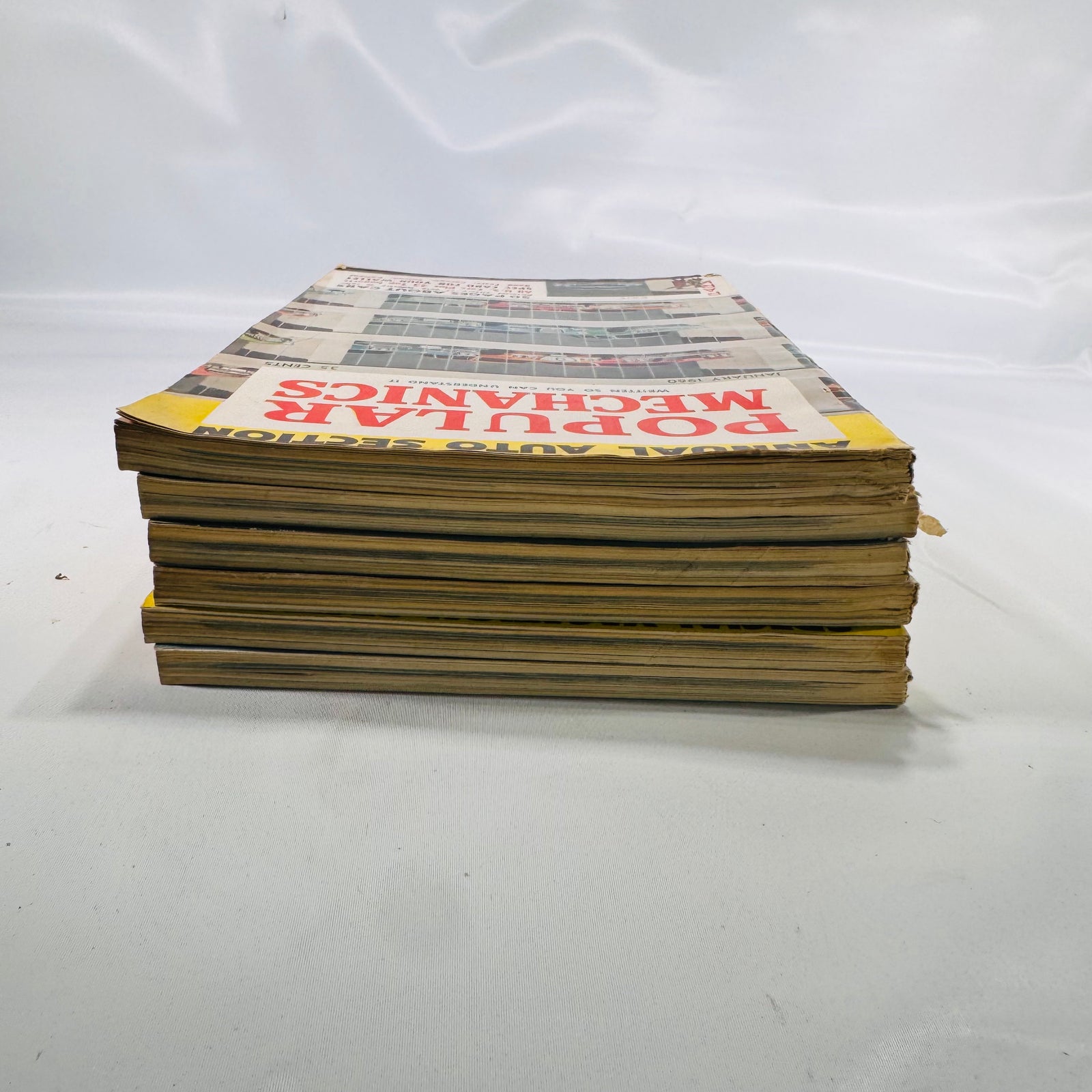 Lot of Six Popular Mechanics Magazines Jan–Jun 1960, Vintage DIY & Science Issues
