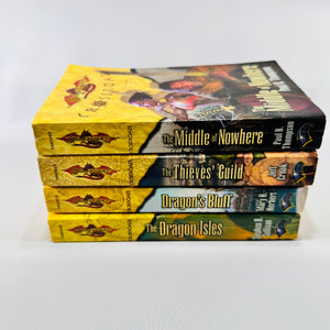 Dragonlance Crossroads Book Lot of 4 Wizards of the Coast Fantasy Paperbacks 2000 to 2003