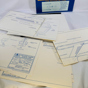 14 Official Blueprints Star Trek The Motion Picture Rendered by David Kimble 1980  Wallaby