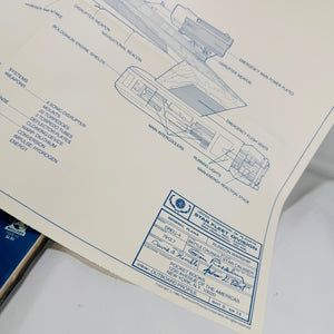 14 Official Blueprints Star Trek The Motion Picture Rendered by David Kimble 1980  Wallaby