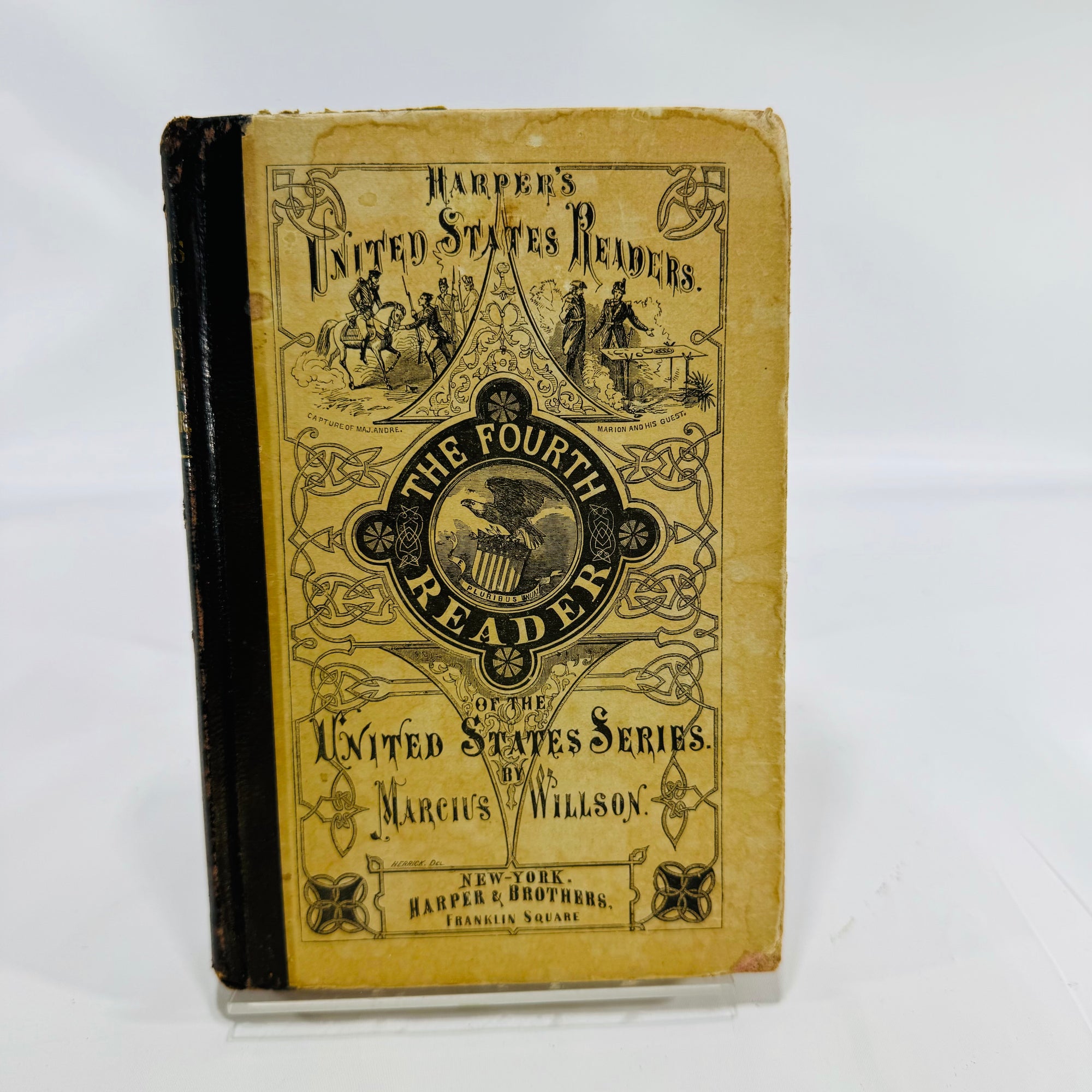 The Fourth Reader of the United States Series by Marcius Willson Harper & Brothers 1872