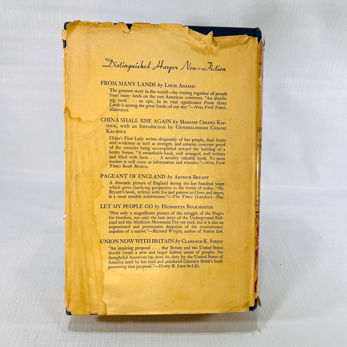 Reveille in Washington 1860-1865 Margaret Leech 1941 Harper & Brothers Publications