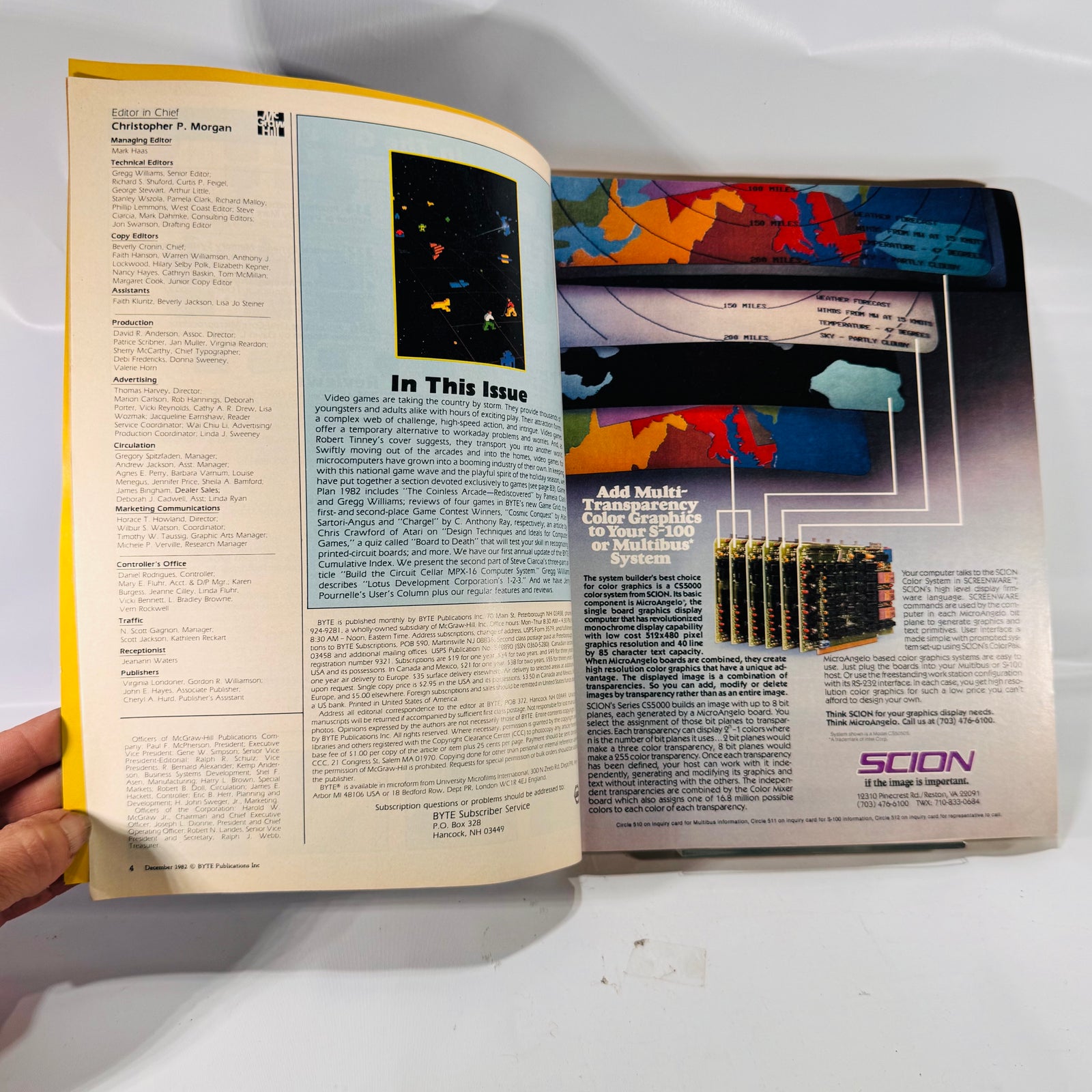 Byte Magazine December 1982 Vol. 7 No. 12 Softcover, English, Computing & Technology