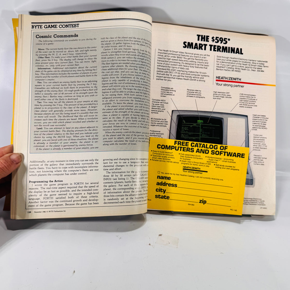 Byte Magazine December 1982 Vol. 7 No. 12 Softcover, English, Computing & Technology