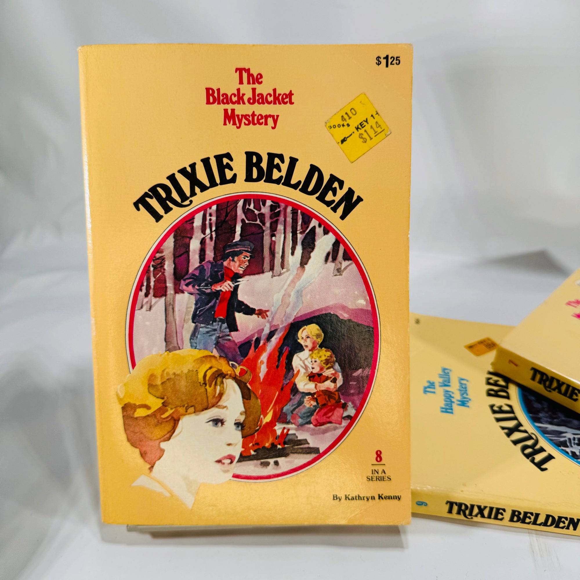 Three Trixie Beldon Book Lot (Vol. 7, 8, 9) by Kathryn Kenny Golden Press