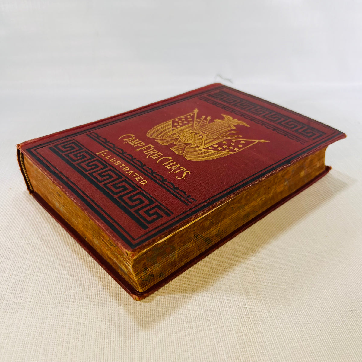 Campfire Chats of the Civil War by Washington Davis 1889 B.B. Russell