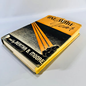 One More Year Bertha B. Moore 1943 Second Edition Christian Novel Hardcover with Dust Jacket