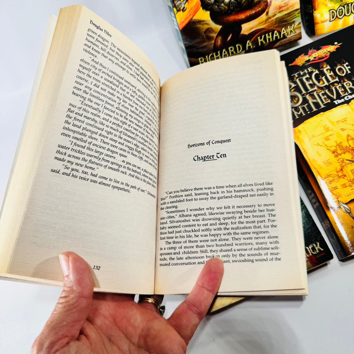 Dragonlance Chaos War Series Paperback Bundle of 5 Douglas Niles Richard A Knaak TSR Wizards of the Coast Fantasy Novels