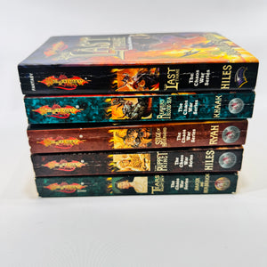 Dragonlance Chaos War Series Paperback Bundle of 5 Douglas Niles Richard A Knaak TSR Wizards of the Coast Fantasy Novels