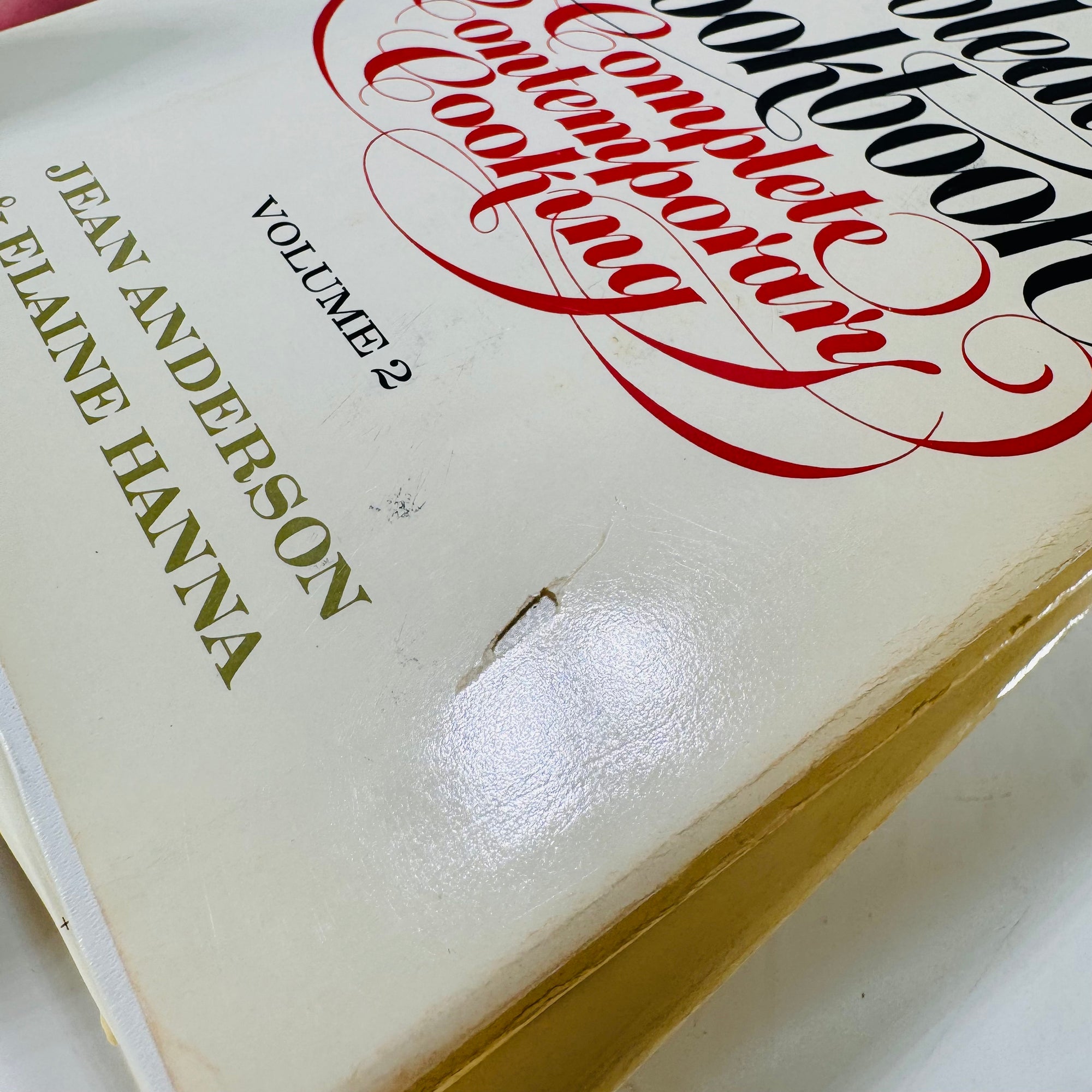 The Doubleday CookbookVolume One & Two by Jean Anderson 1975 Doubleday and Company Hardcover Set