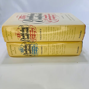 The Doubleday CookbookVolume One & Two by Jean Anderson 1975 Doubleday and Company Hardcover Set