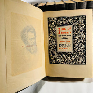 Little Journeys to the Homes of the Great Set by Elbert Hubbard Memorial Edition 1916 Wm. H. Wise