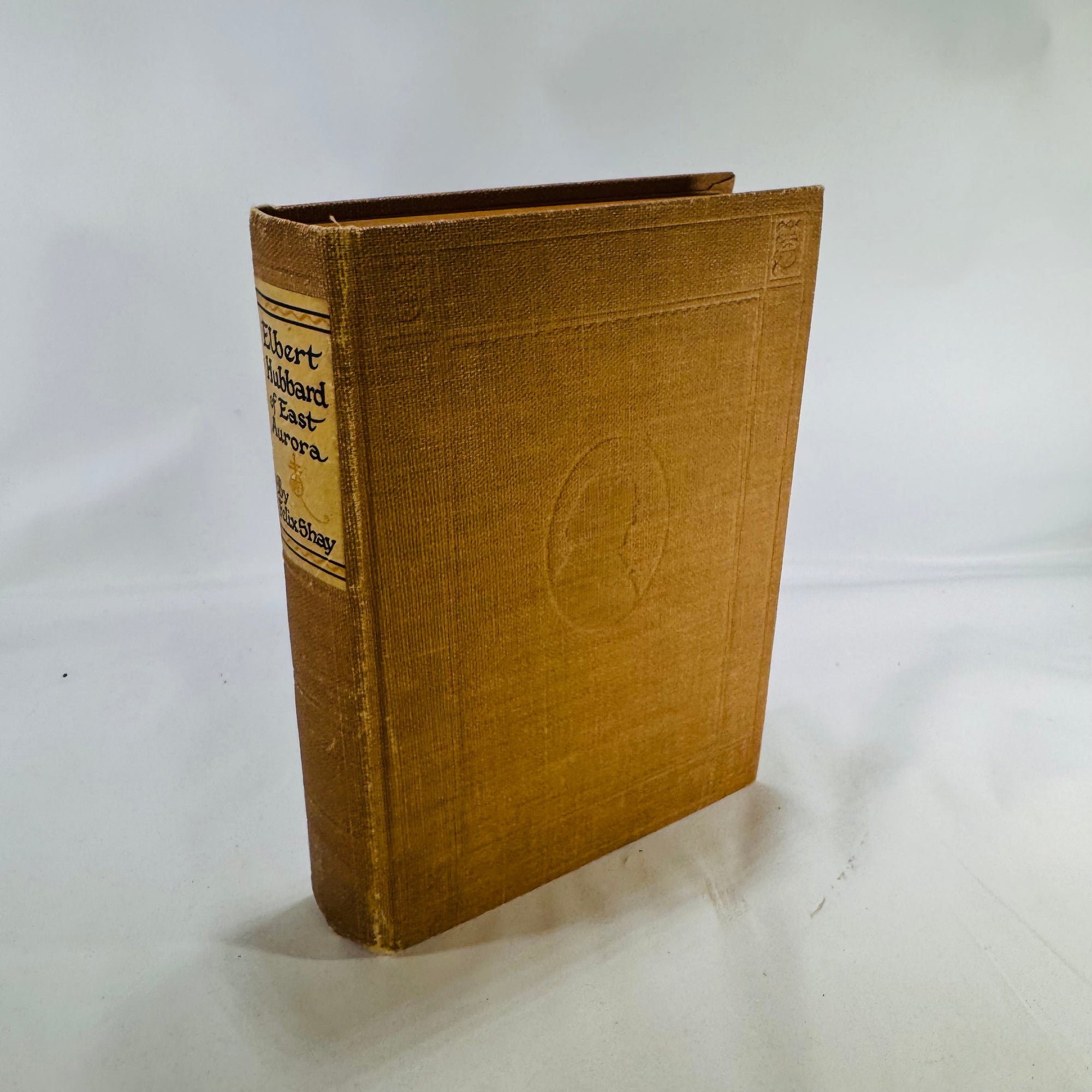 Elbert Hubbard of East Aurora by Felix Shay 1926 Wm. H. Wise & Co.