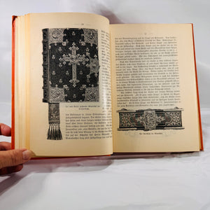 Blätter und Blüten German Book 1906 Louis Lange Publishing Co. Ornate Cover, Illustrated Poetry & Prose in Fraktur Script