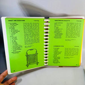 Soupcon & Soupcon II Vintage Junior League of Chicago Cookbook Bundle 1974 & 1982 Spiral Community Recipe Books