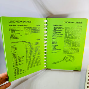 Soupcon & Soupcon II Vintage Junior League of Chicago Cookbook Bundle 1974 & 1982 Spiral Community Recipe Books