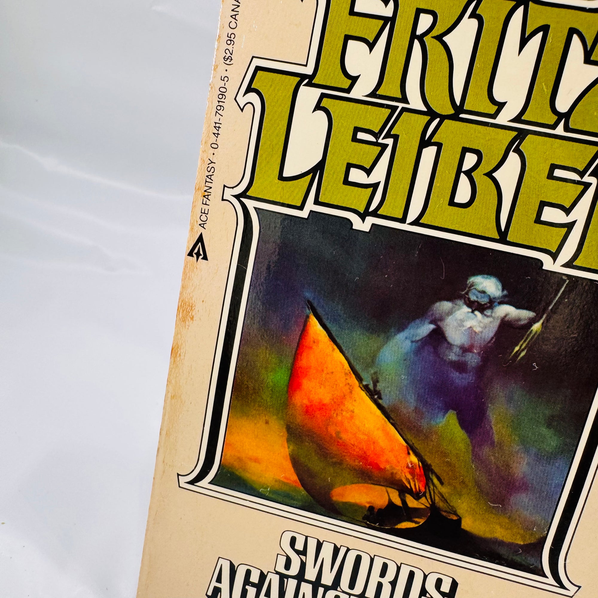 Fritz Leiber Fantasy Lot (1984) | Swords Against Death & Swords and Deviltry | Vintage Paperback Set Book 1 & 2 Fafhrd and the Gray Mouser Series