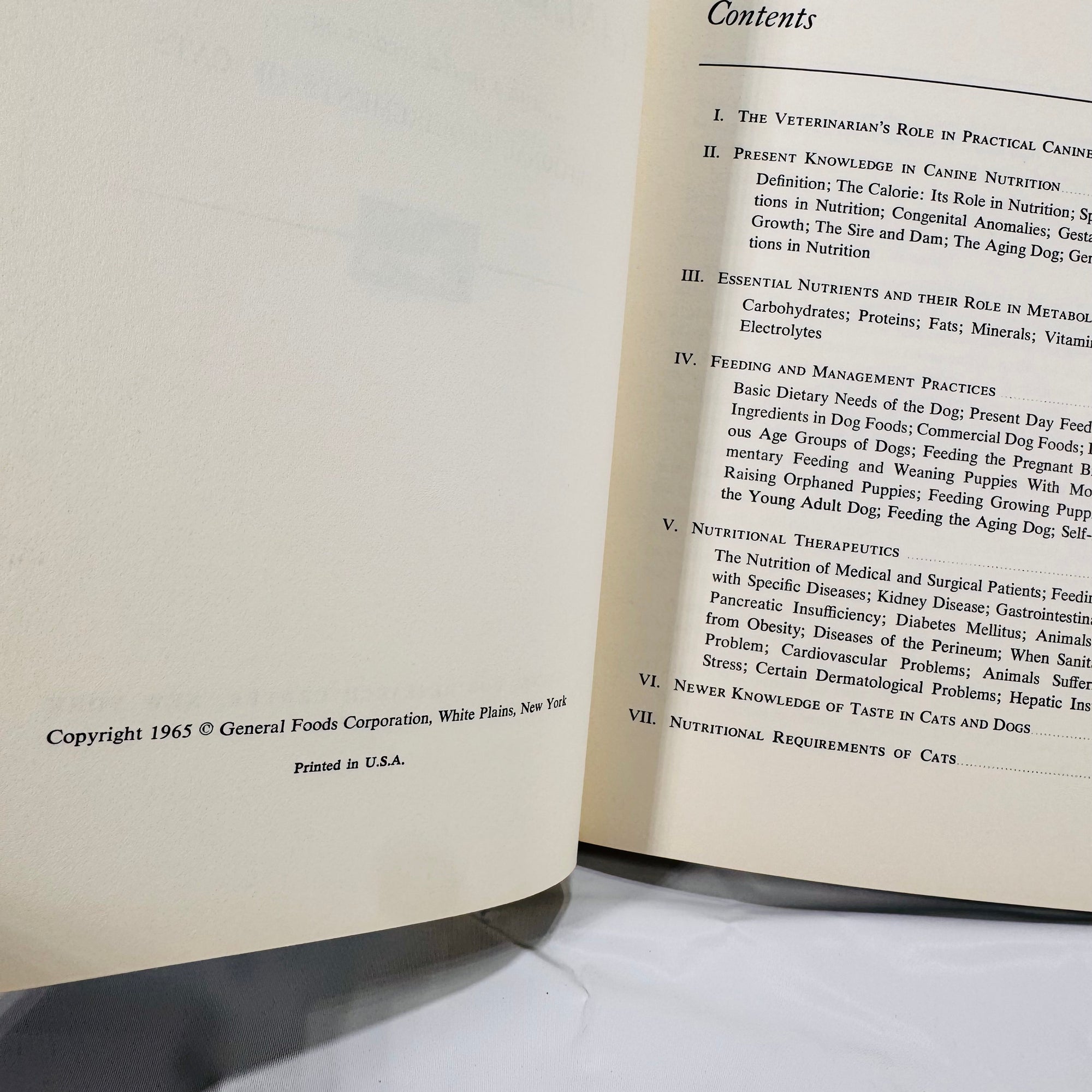 Basic Guide to Canine Nutrition (1965) – Veterinary Science & Pet Health Reference