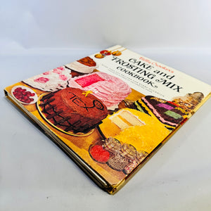 Betty Crocker's Cake and Frosting Mix Cookbook 1966 First Edition First Printing Golden Press Vintage Hardcover