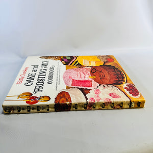 Betty Crocker's Cake and Frosting Mix Cookbook 1966 First Edition First Printing Golden Press Vintage Hardcover