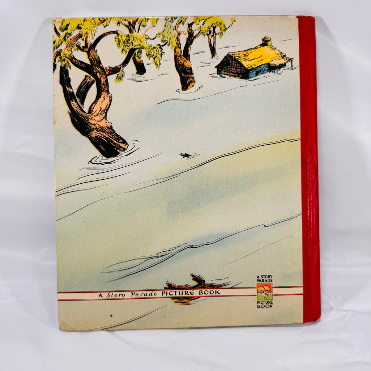 High Water in Arkansas Vintage 1938 Story Parade Picture Book by Charles J. Finger – Illustrated by Henry C. Pitz – Southern Flood Adventure