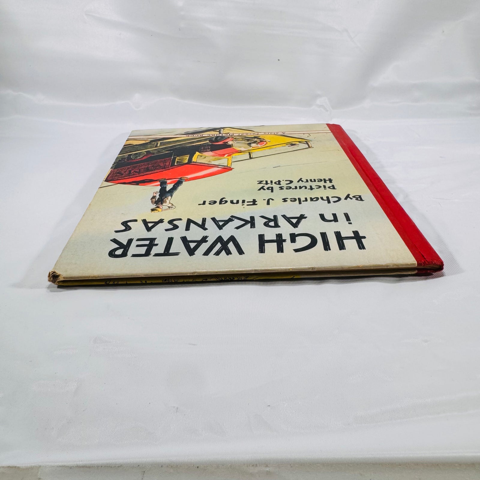 High Water in Arkansas Vintage 1938 Story Parade Picture Book by Charles J. Finger – Illustrated by Henry C. Pitz – Southern Flood Adventure