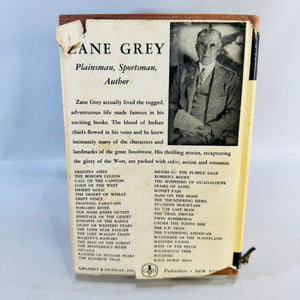 Robbers' Roost by Zane Grey Vintage Grosset & Dunlap Hardcover with Dust Jacket Western Novel