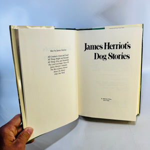 James Herriot's Dog Stories Hardcover with Dust Jacket 1992 Reader's Digest Illustrated Dog Memoirs